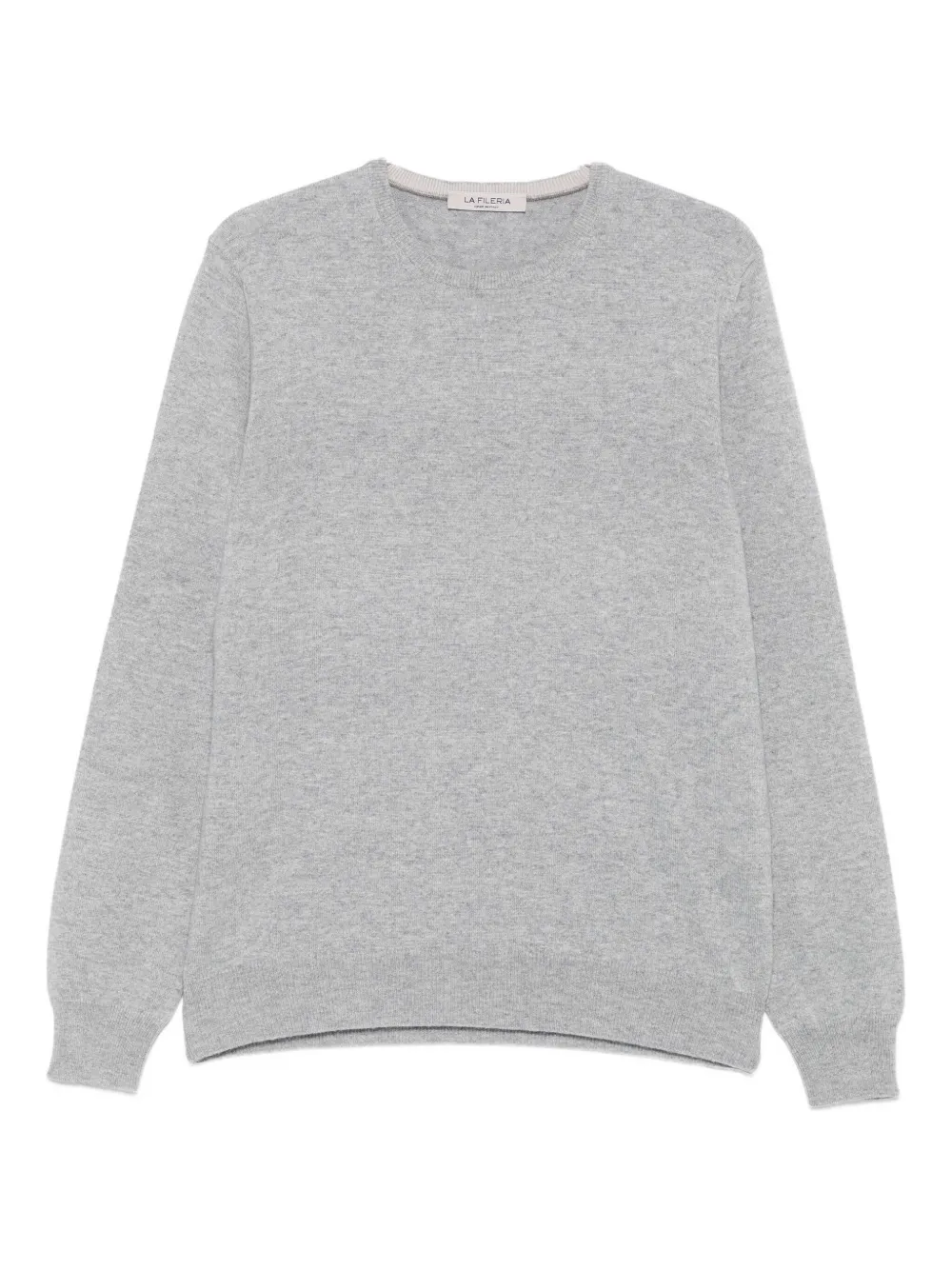 Кашемировый свитер с круглым вырезом Fileria, серый
Кашемировый свитер с круглым вырезом Fileria, серый