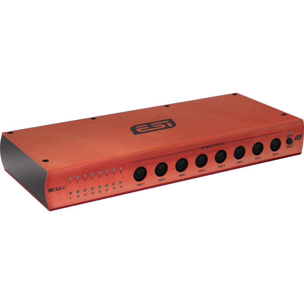 ESI M8U eX 16-Port USB 3.1 Gen 1 MIDI Interface ESI-M8UEX
ESI M8U eX 16-Port USB 3.1 Gen 1 MIDI Interface ESI-M8UEX