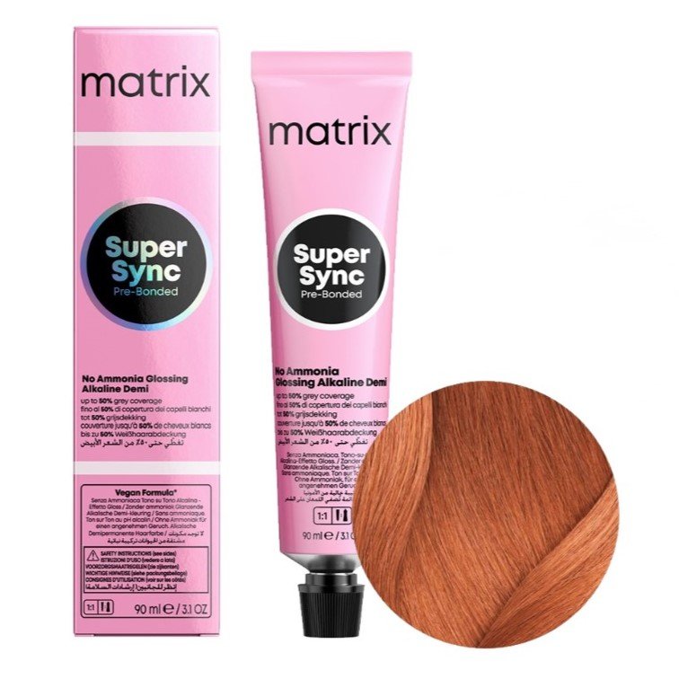 Тонер для волос MATRIX SUPER SYNC 7CC+ - Medium Blonde Intense Copper Plus - 90 мл
Тонер для волос MATRIX SUPER SYNC 7CC+ - Medium Blonde Intense Copper Plus - 90 мл