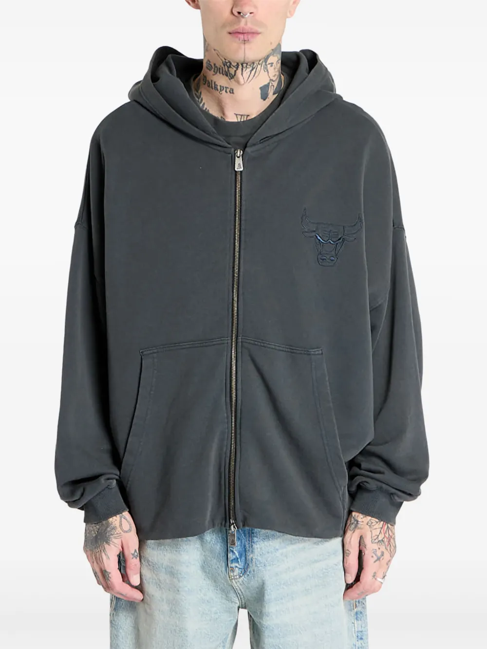 Худи Chicago Bulls на молнии с логотипом New Era Cap, серый
Худи Chicago Bulls на молнии с логотипом New Era Cap, серый