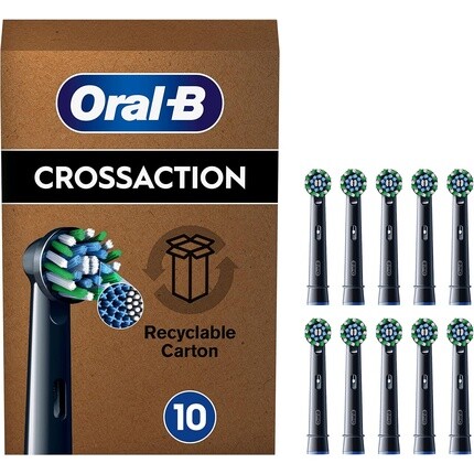 Oral-B Pro Cross Action Электрическая зубная щетка с насадкой X-образной формы и угловыми щетинками для более глубокого удаления зубного налета 10 насадок для зубных щеток черного цвета — упаковка из 10 шт.
Oral-B Pro Cross Action Электрическая зубная щетка с насадкой X-образной формы и угловыми щетинками для более глубокого удаления зубного налета 10 насадок для зубных щеток черного цвета — упаковка из 10 шт.