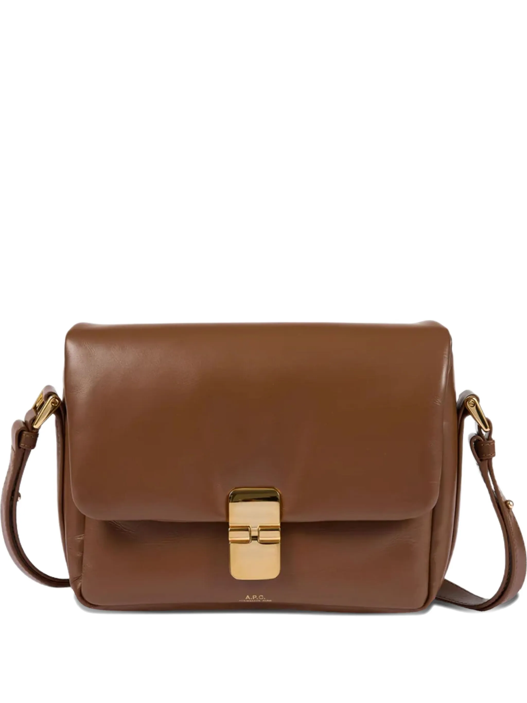 Мягкая изящная сумка через плечо A.P.C., коричневый
Мягкая изящная сумка через плечо A.P.C., коричневый