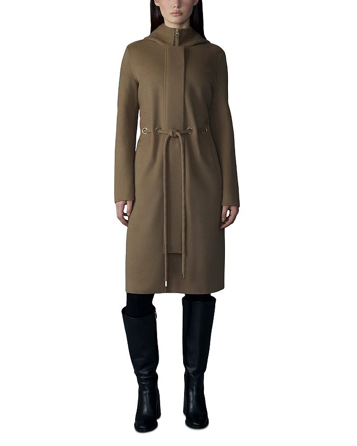 Беззаботное шерстяное пальто с поясом Mackage, коричневый/бежевый
Беззаботное шерстяное пальто с поясом Mackage, коричневый/бежевый