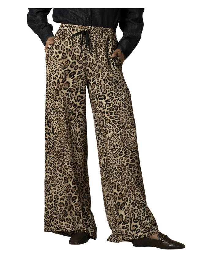 Спортивные брюки с леопардовым принтом Kocca, коричневый
Спортивные брюки с леопардовым принтом Kocca, коричневый
