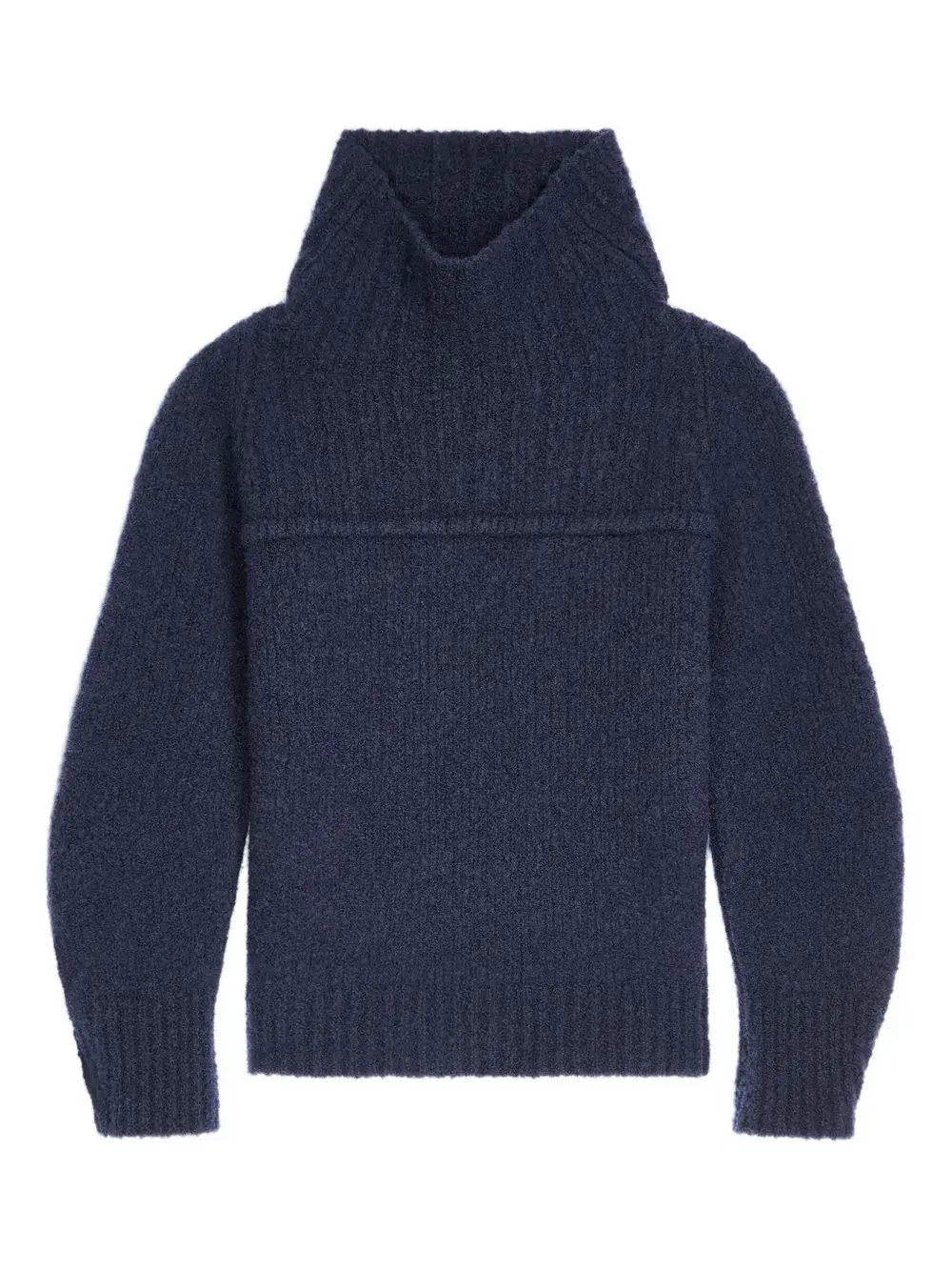 Шерстяной свитер с высоким воротником DRIES VAN NOTEN, синий
Шерстяной свитер с высоким воротником DRIES VAN NOTEN, синий