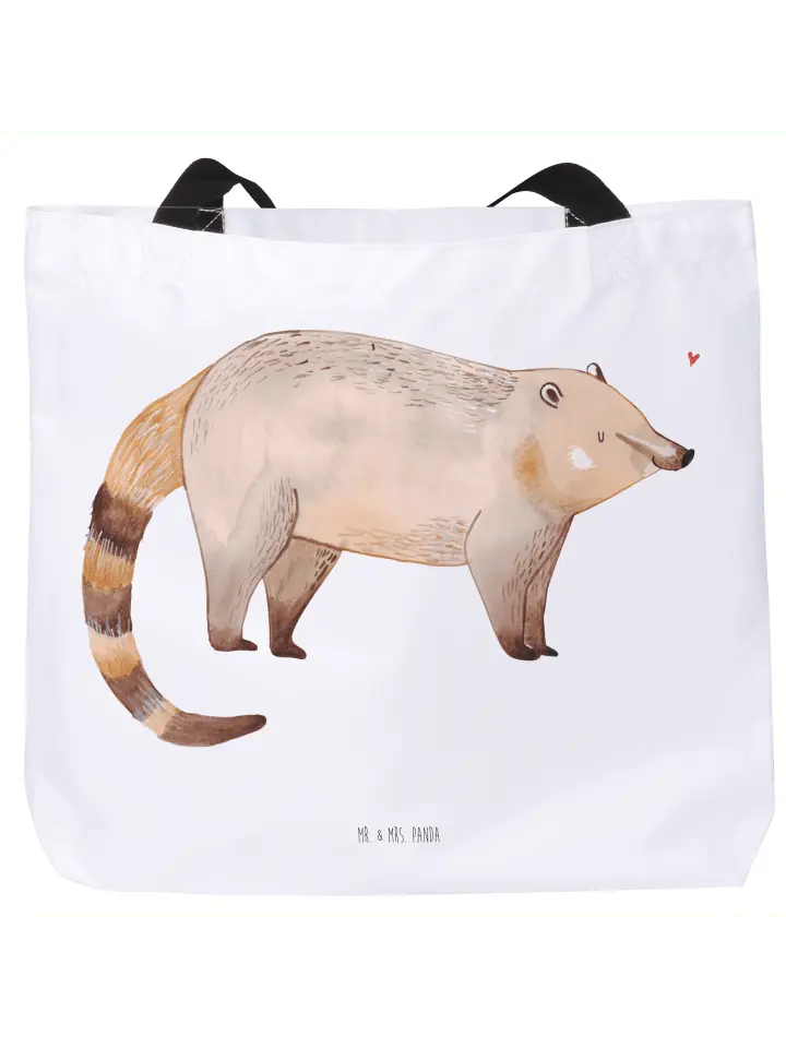 Сумка-шоппер Mr & Mrs Panda Nasenbaer ohne Spruch, белый
Сумка-шоппер Mr & Mrs Panda Nasenbaer ohne Spruch, белый