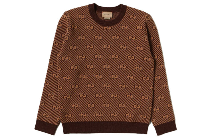 Свитер детский Gucci с узором, коричневый
Свитер детский Gucci с узором, коричневый
