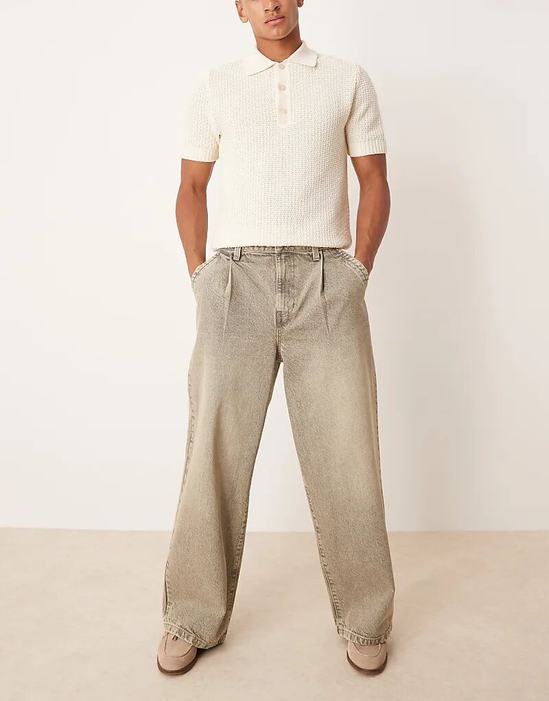 Супер мешковатые джинсы ASOS DESIGN коричневого оттенка
Супер мешковатые джинсы ASOS DESIGN коричневого оттенка