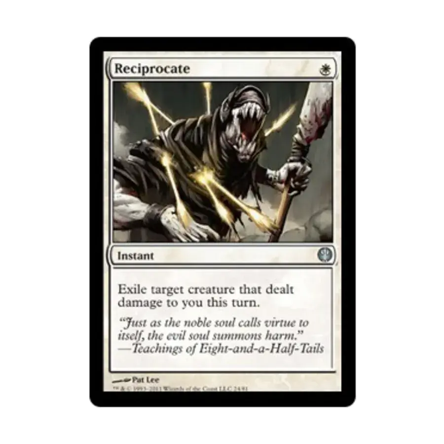 CCG Ответить взаимностью (U), MTG - Duel Decks - Knights vs. Dragons
CCG Ответить взаимностью (U), MTG - Duel Decks - Knights vs. Dragons