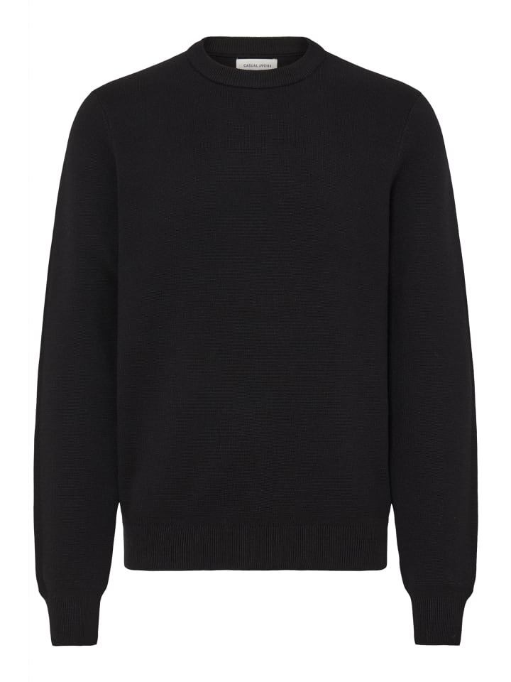Стильный вязаный свитер с длинными рукавами для прохладных дней в черном цвете. CASUAL FRIDAY
Стильный вязаный свитер с длинными рукавами для прохладных дней в черном цвете. CASUAL FRIDAY