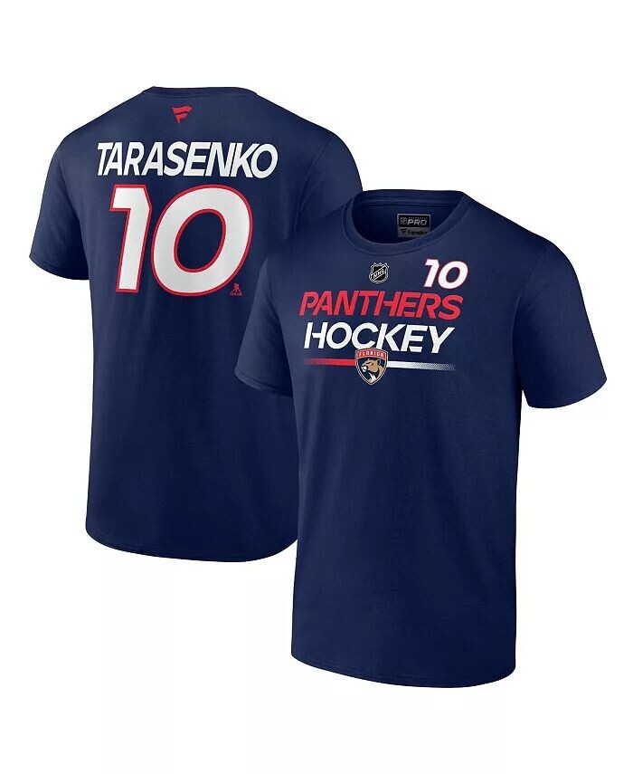 Мужская темно-синяя футболка с именем Владимира Тарасенко Florida Panthers Authentic Pro Prime Name Number Fanatics, синий
Мужская темно-синяя футболка с именем Владимира Тарасенко Florida Panthers Authentic Pro Prime Name Number Fanatics, синий