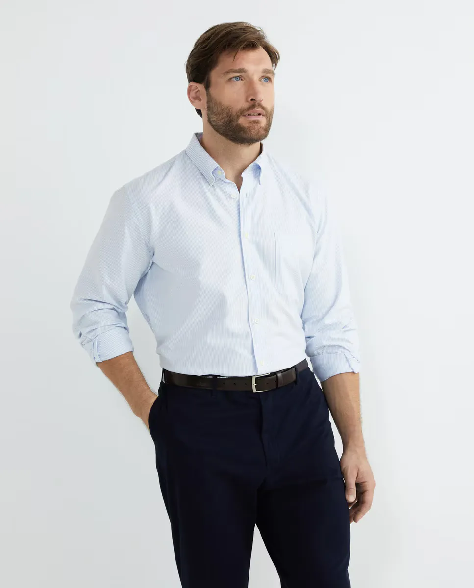 Мужская спортивная рубашка больших размеров Emidio Tucci, светло-голубой
Мужская спортивная рубашка больших размеров Emidio Tucci, светло-голубой