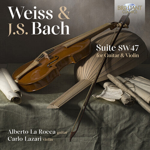 CD диск Bach, J.S / Weiss / Lazari: Weiss & J.S. Bach: Suite SW47 for Guitar & Violin
CD диск Bach, J.S / Weiss / Lazari: Weiss & J.S. Bach: Suite SW47 for Guitar & Violin