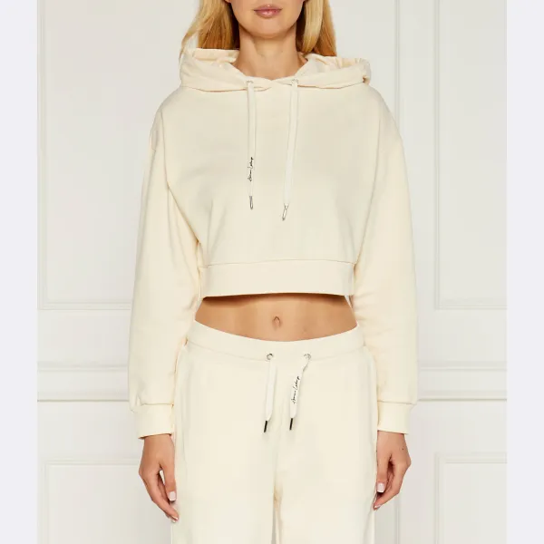 Укороченная толстовка Armani Exchange, экрю
Укороченная толстовка Armani Exchange, экрю