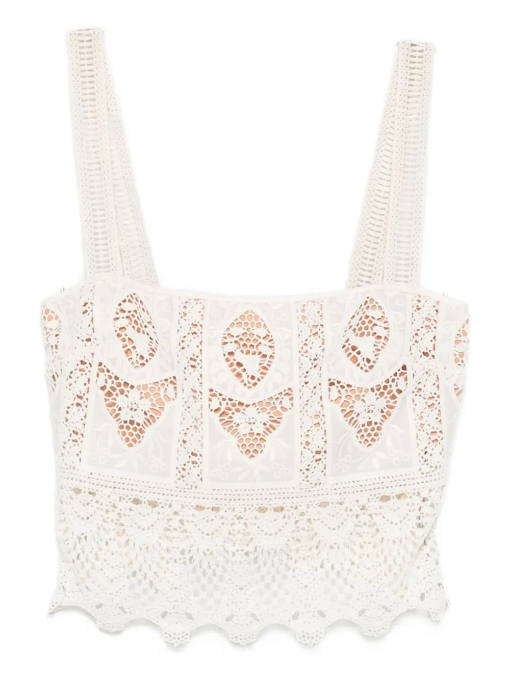 Укороченный топ Casablanca Johanna Ortiz, нейтральный
Укороченный топ Casablanca Johanna Ortiz, нейтральный