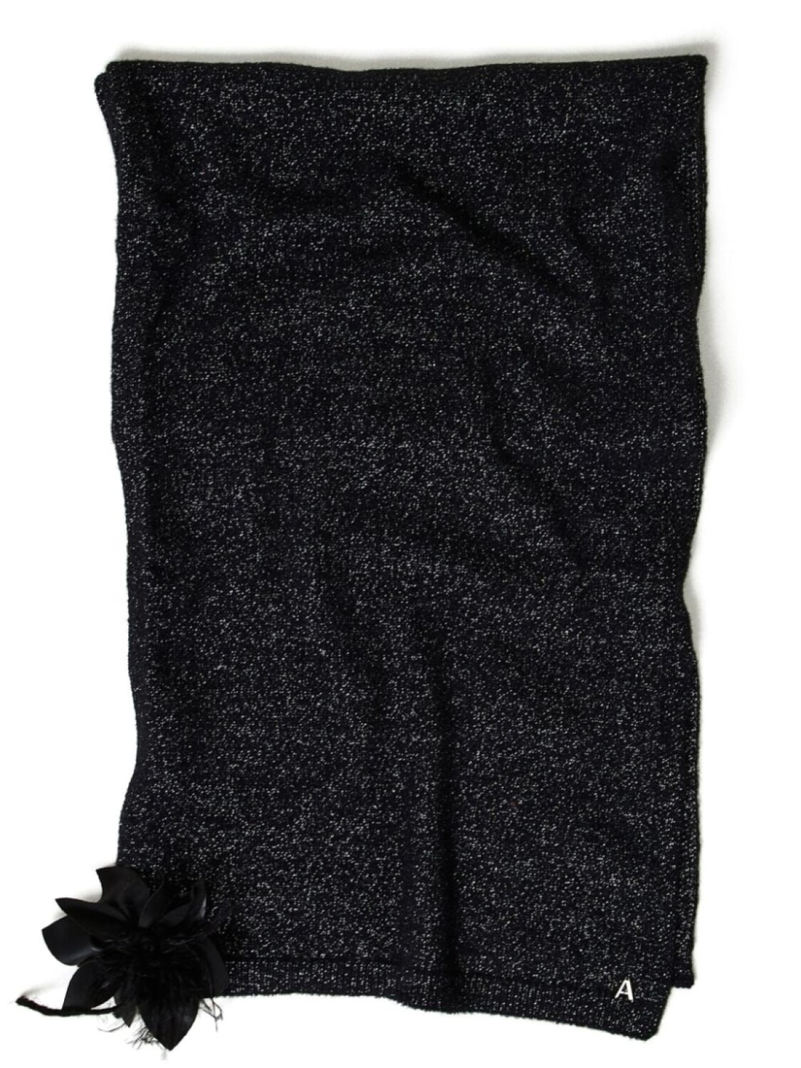 TWINSET вязаный шарф, черный 
TWINSET вязаный шарф, черный