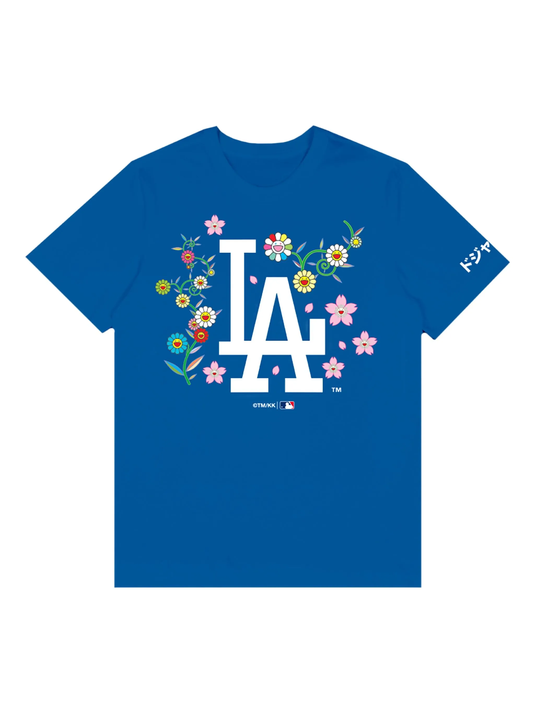Футболка с цветочным принтом из коллаборации с LA Dodgers Takashi Murakami, синий
Футболка с цветочным принтом из коллаборации с LA Dodgers Takashi Murakami, синий