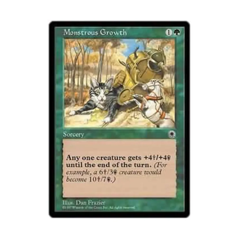 CCG Чудовищный рост - Вер. 1 (С), MTG - Portal
CCG Чудовищный рост - Вер. 1 (С), MTG - Portal