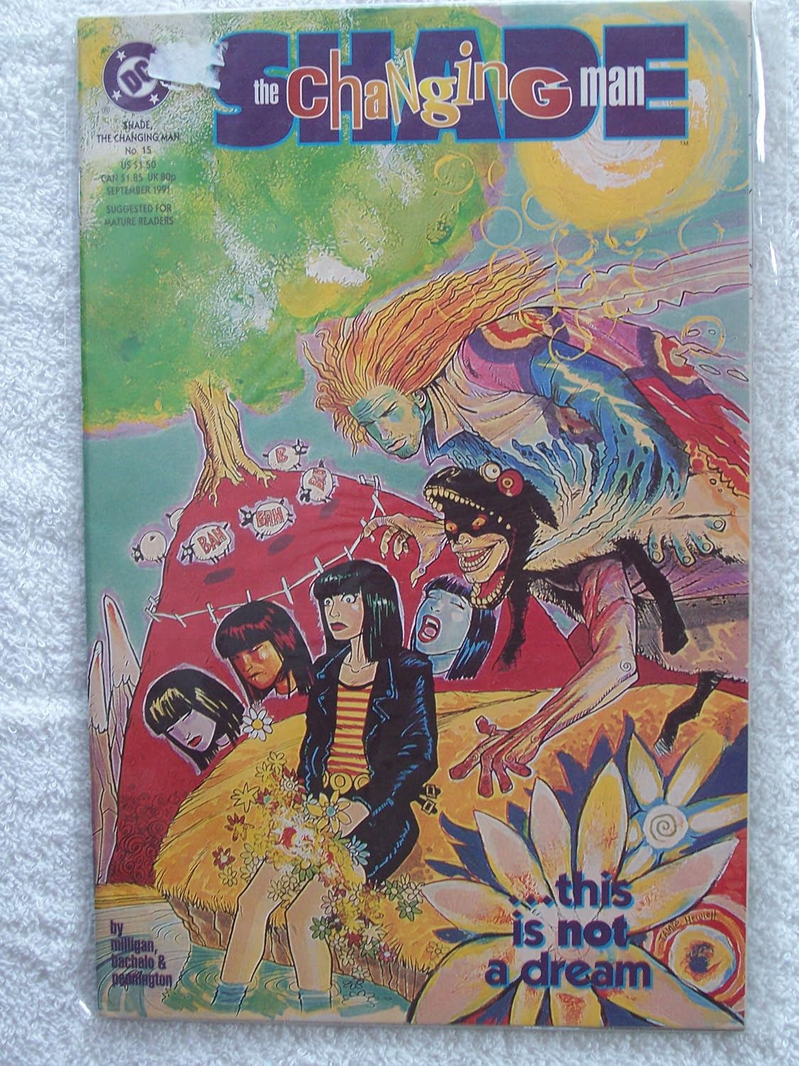 Shade, the Changing Man (1990 series) #15 (DC: Vertigo Press)
Shade, the Changing Man (1990 series) #15 (DC: Vertigo Press)