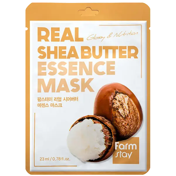 Маска для лица, 23 мл Farmstay Real shea butter essence
Маска для лица, 23 мл Farmstay Real shea butter essence