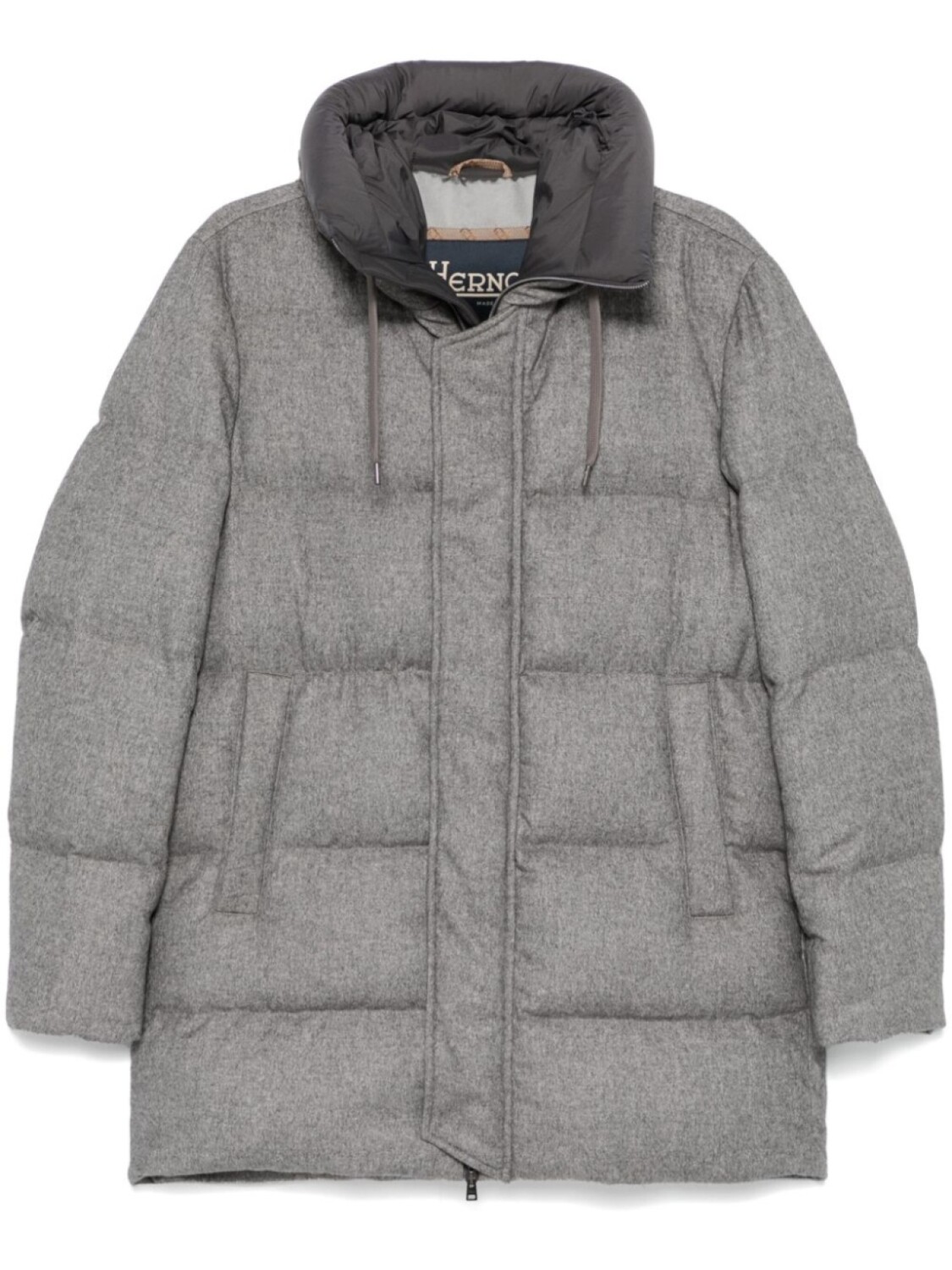 Herno длинный пуховик, серый
Herno длинный пуховик, серый