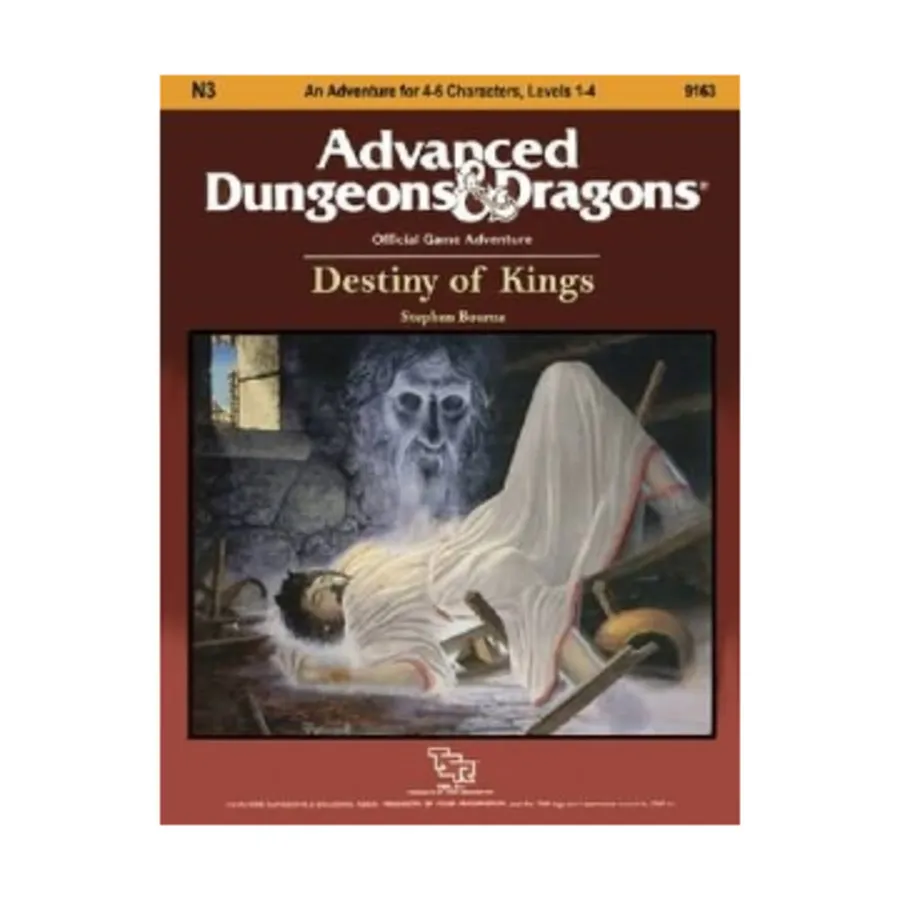 Модуль Destiny of Kings, Advanced Dungeons & Dragons (1st Edition) - Modules & Adventures - N Series
Модуль Destiny of Kings, Advanced Dungeons & Dragons (1st Edition) - Modules & Adventures - N Series