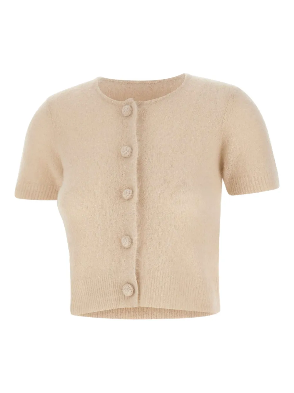 Трикотажное мини-платье с короткими рукавами и пуговицами Roma The Garment, нейтральный
Трикотажное мини-платье с короткими рукавами и пуговицами Roma The Garment, нейтральный