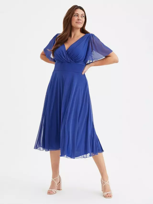 Платье Scarlett & Jo Victoria Angel Sleeve Midi, цвет royal/blue
Платье Scarlett & Jo Victoria Angel Sleeve Midi, цвет royal/blue