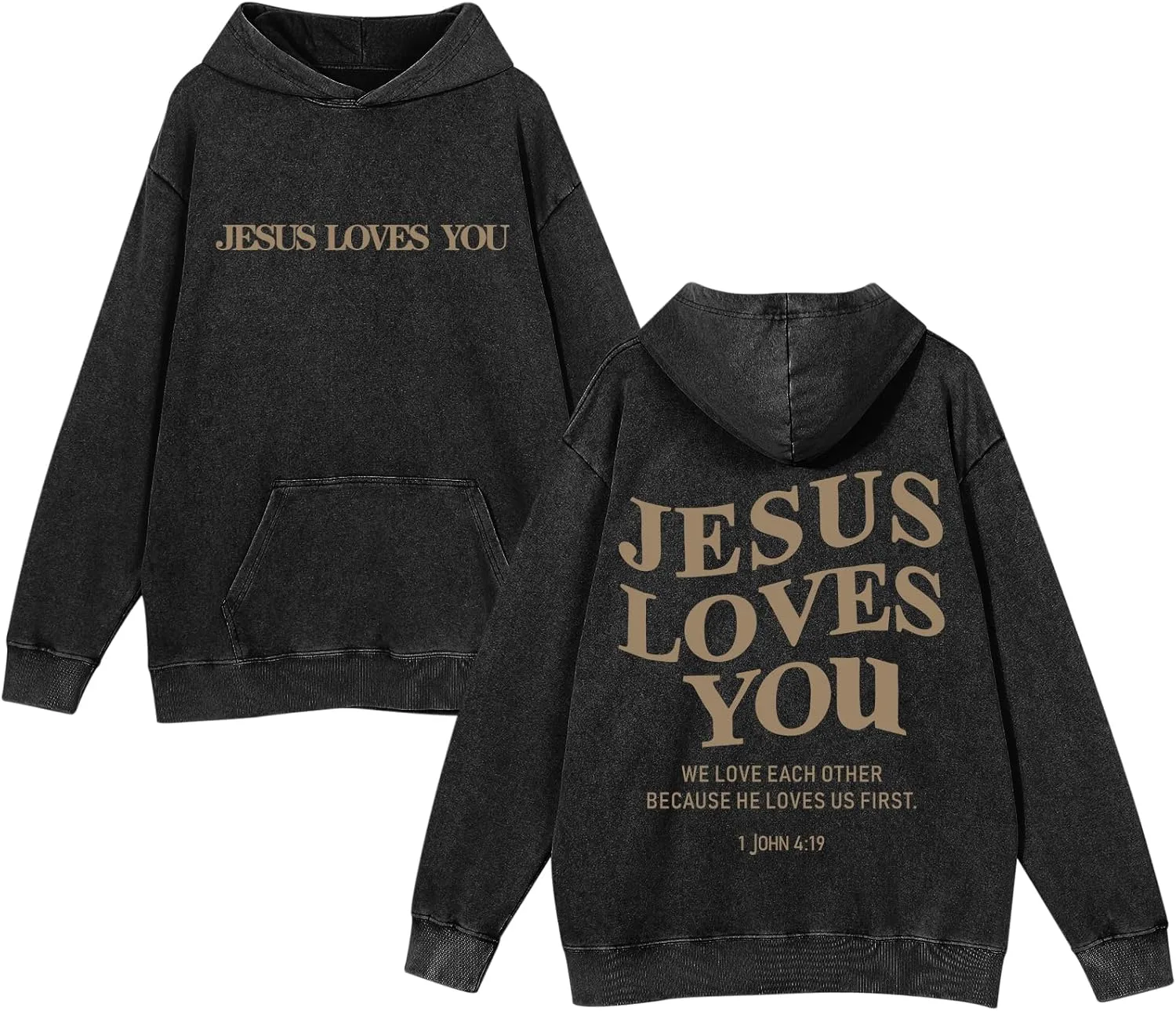 Мужская толстовка Jesus Loves You с принтом в стиле acid wash Wrenpies
Мужская толстовка Jesus Loves You с принтом в стиле acid wash Wrenpies
