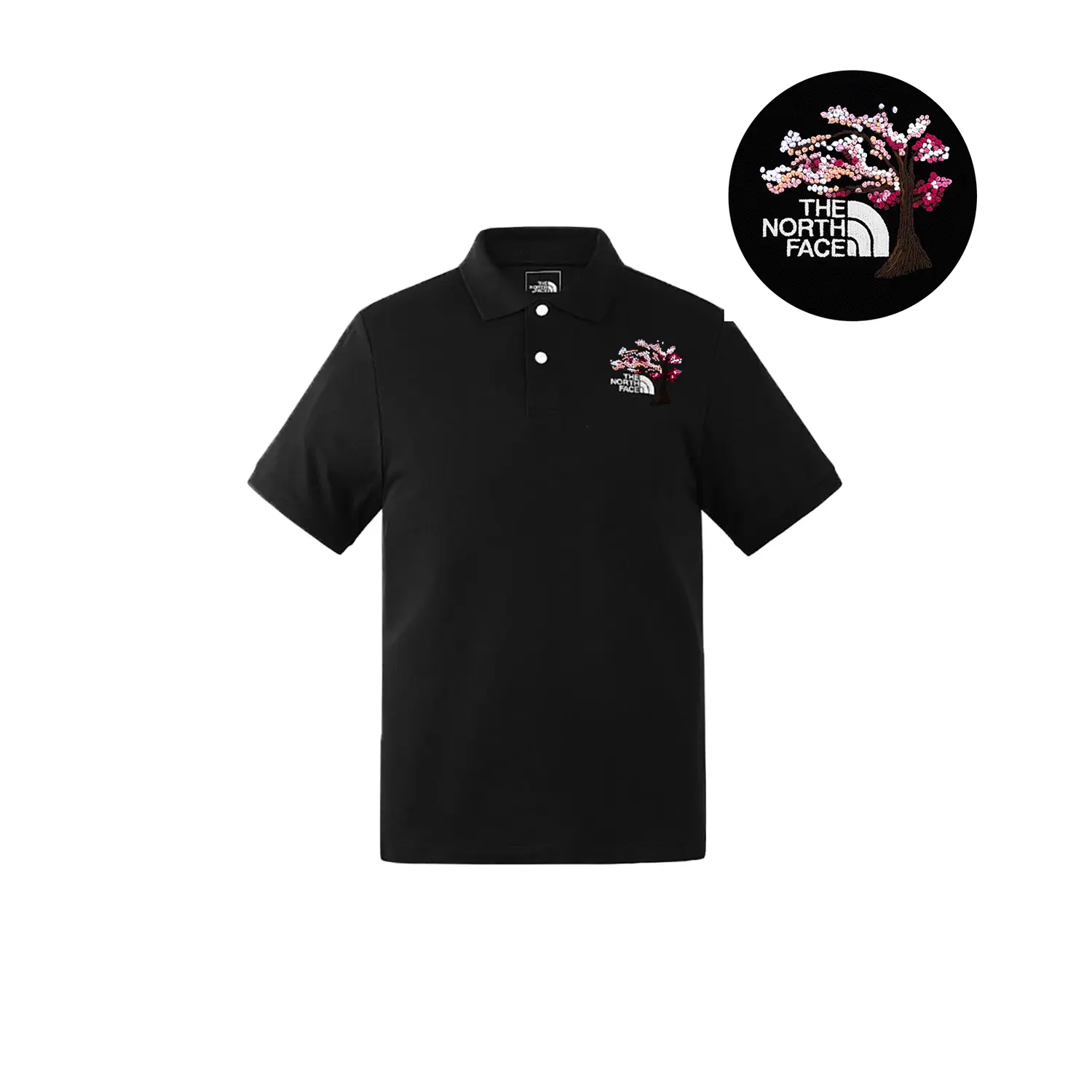 THE NORTH FACE Мужская черная поло
THE NORTH FACE Мужская черная поло
