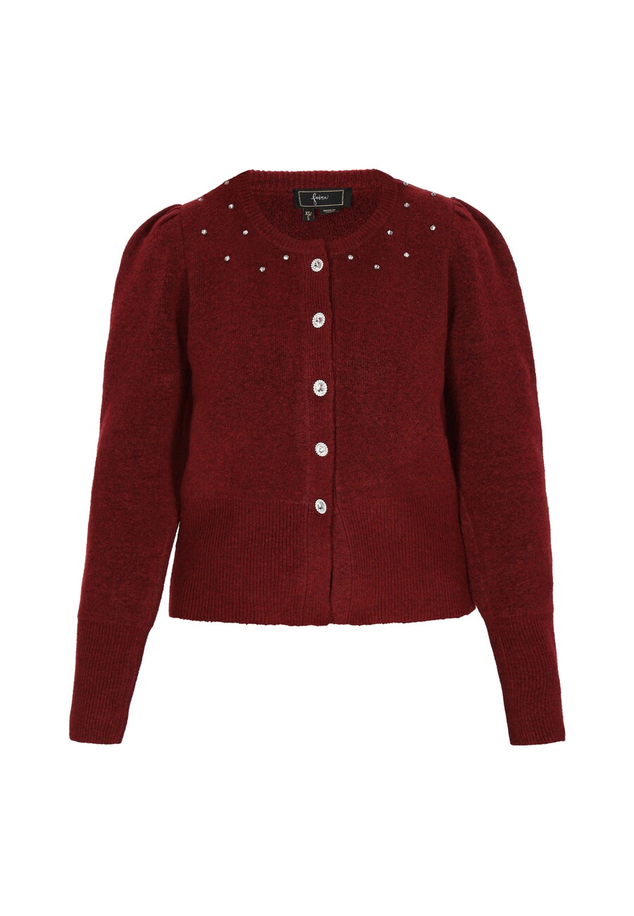 Вязаный кардиган faina, темно-красный
Вязаный кардиган faina, темно-красный