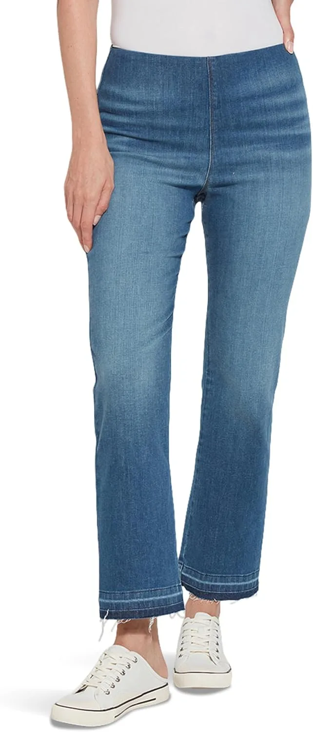 Lyssé High Waist Pull On Boot Cut джинсы для женщин с расклешенным подолом и эффектом контроля живота
Lyssé High Waist Pull On Boot Cut джинсы для женщин с расклешенным подолом и эффектом контроля живота