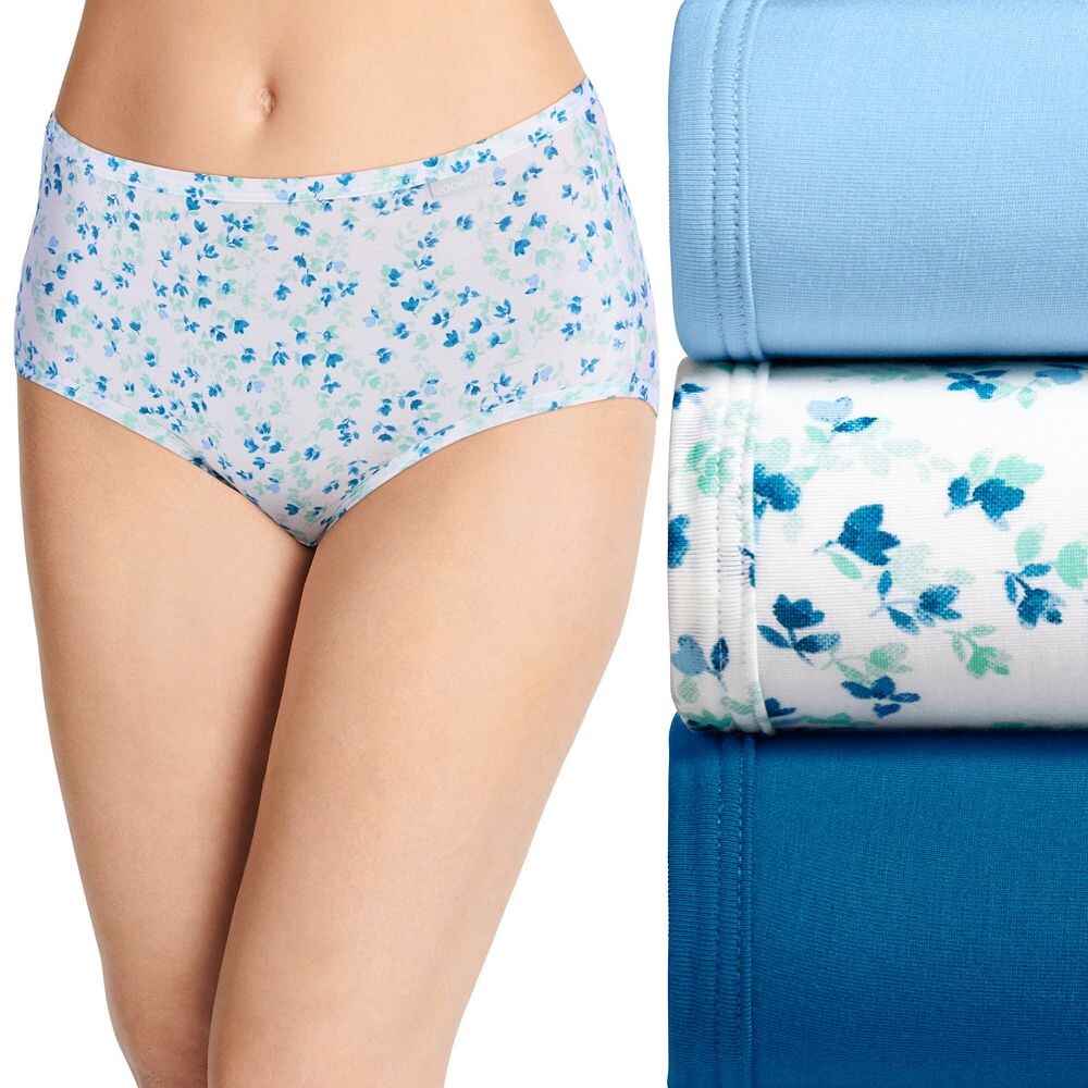 Женский Jockey 3 шт. Комплект трусиков Supersoft 2073, цвет Layered Sprig 
Женский Jockey 3 шт. Комплект трусиков Supersoft 2073, цвет Layered Sprig