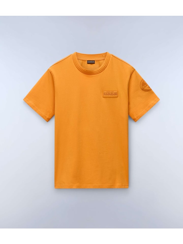 Футболка S-Amundsen 1 оранжевого цвета Napapijri
Футболка S-Amundsen 1 оранжевого цвета Napapijri