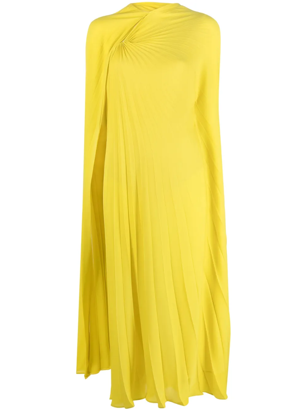 Плиссированное платье с кейпом Valentino Garavani, желтый
Плиссированное платье с кейпом Valentino Garavani, желтый