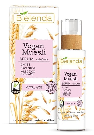 Матирующая сыворотка, 30 мл Bielenda, Vegan Muesli
Матирующая сыворотка, 30 мл Bielenda, Vegan Muesli