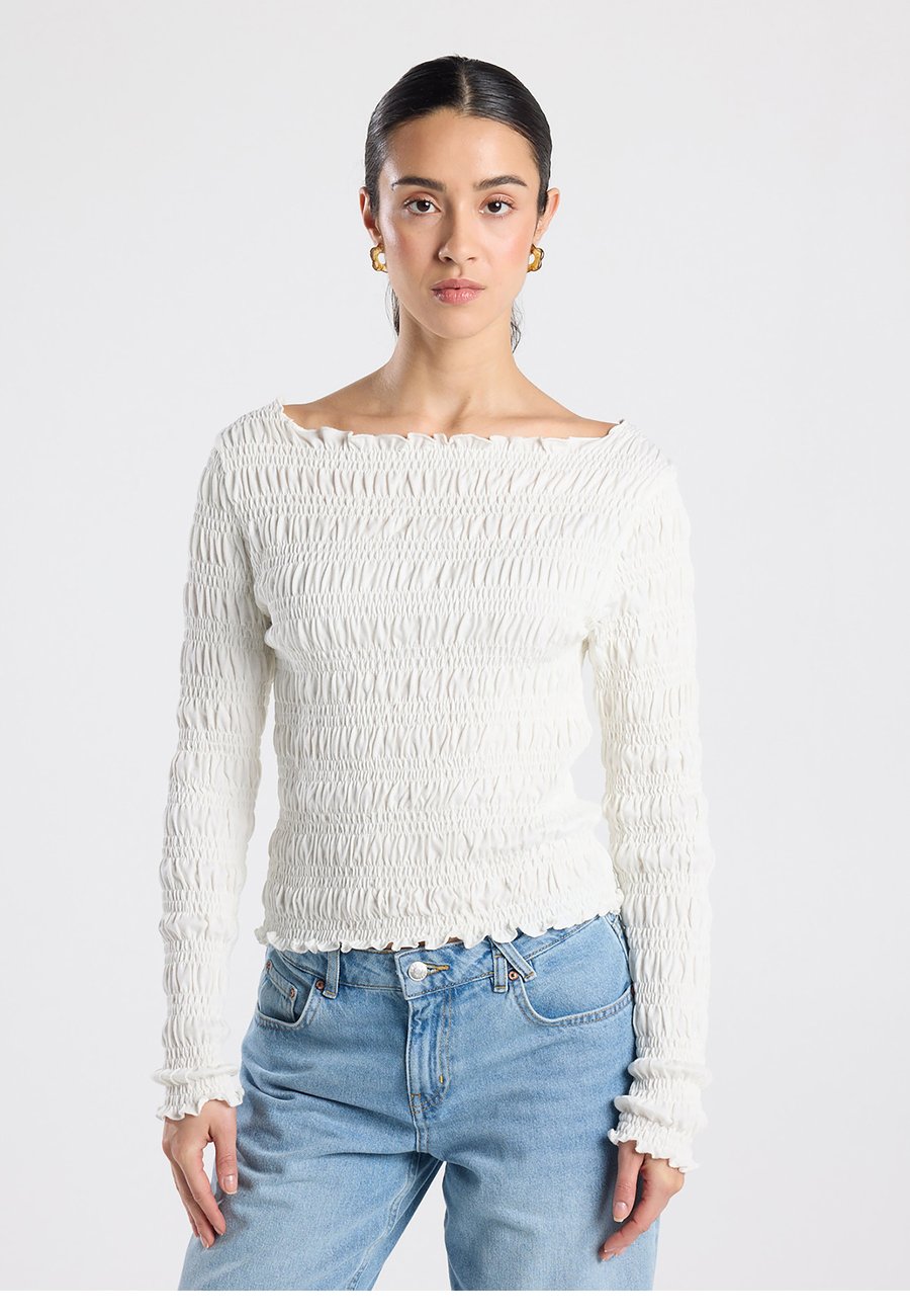 Топ America Today Long sleeved top, White/Off-White
Топ America Today Long sleeved top, White/Off-White