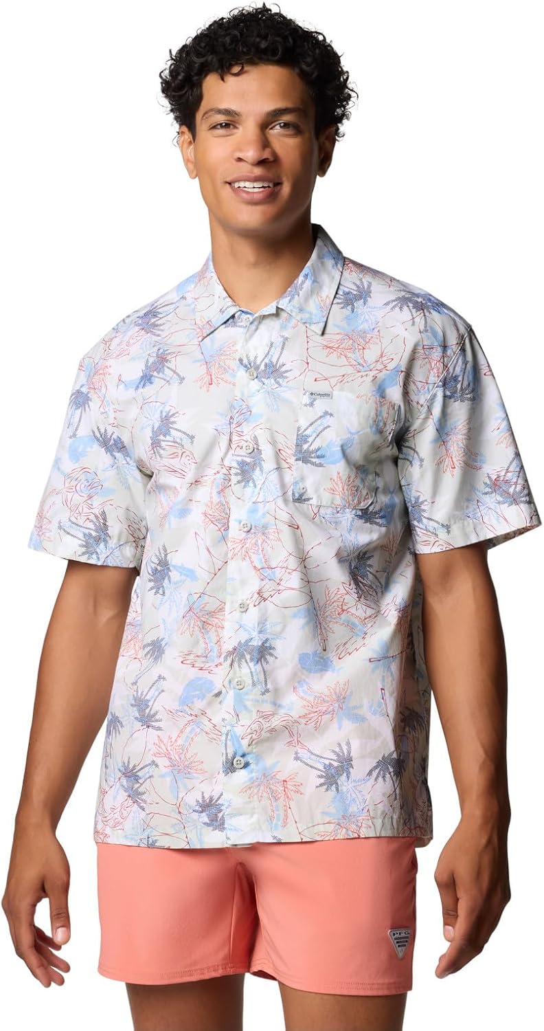 Columbia мужская рубашка Trollers Best с коротким рукавом, White Majestic Catch
Columbia мужская рубашка Trollers Best с коротким рукавом, White Majestic Catch