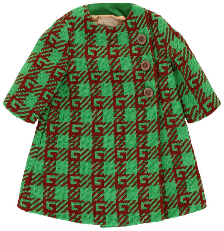 Пальто Gucci с узором G, зеленое, зеленый
Пальто Gucci с узором G, зеленое, зеленый