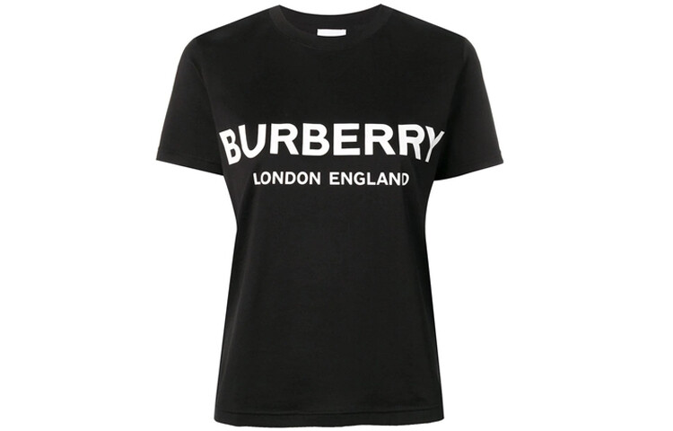 Футболка женская Burberry, черный 
Футболка женская Burberry, черный