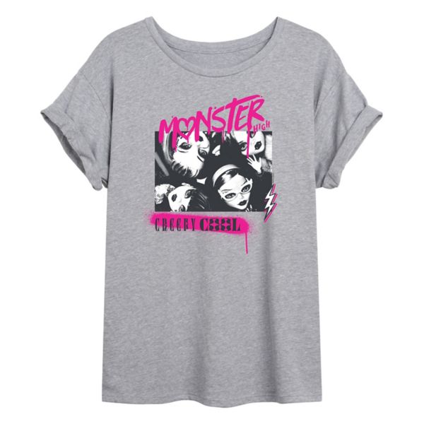 Жутковатая футболка с принтом в стиле Monster High от Juniors Licensed Character, серый
Жутковатая футболка с принтом в стиле Monster High от Juniors Licensed Character, серый