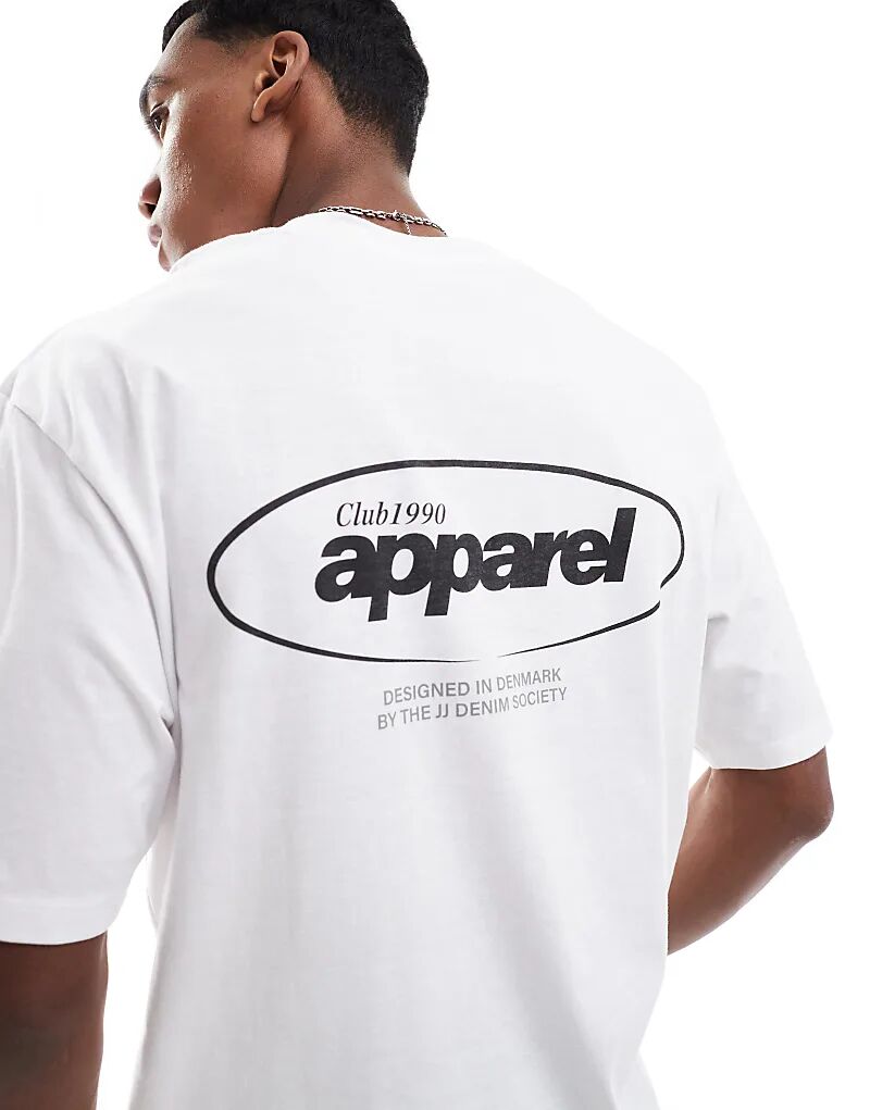 Футболка оверсайз с принтом на спине в виде одежды белого цвета Jack & Jones
Футболка оверсайз с принтом на спине в виде одежды белого цвета Jack & Jones