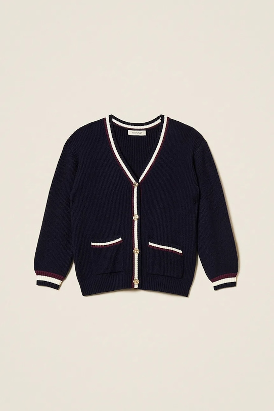 Детский кардиган Twinset, темно-синий
Детский кардиган Twinset, темно-синий