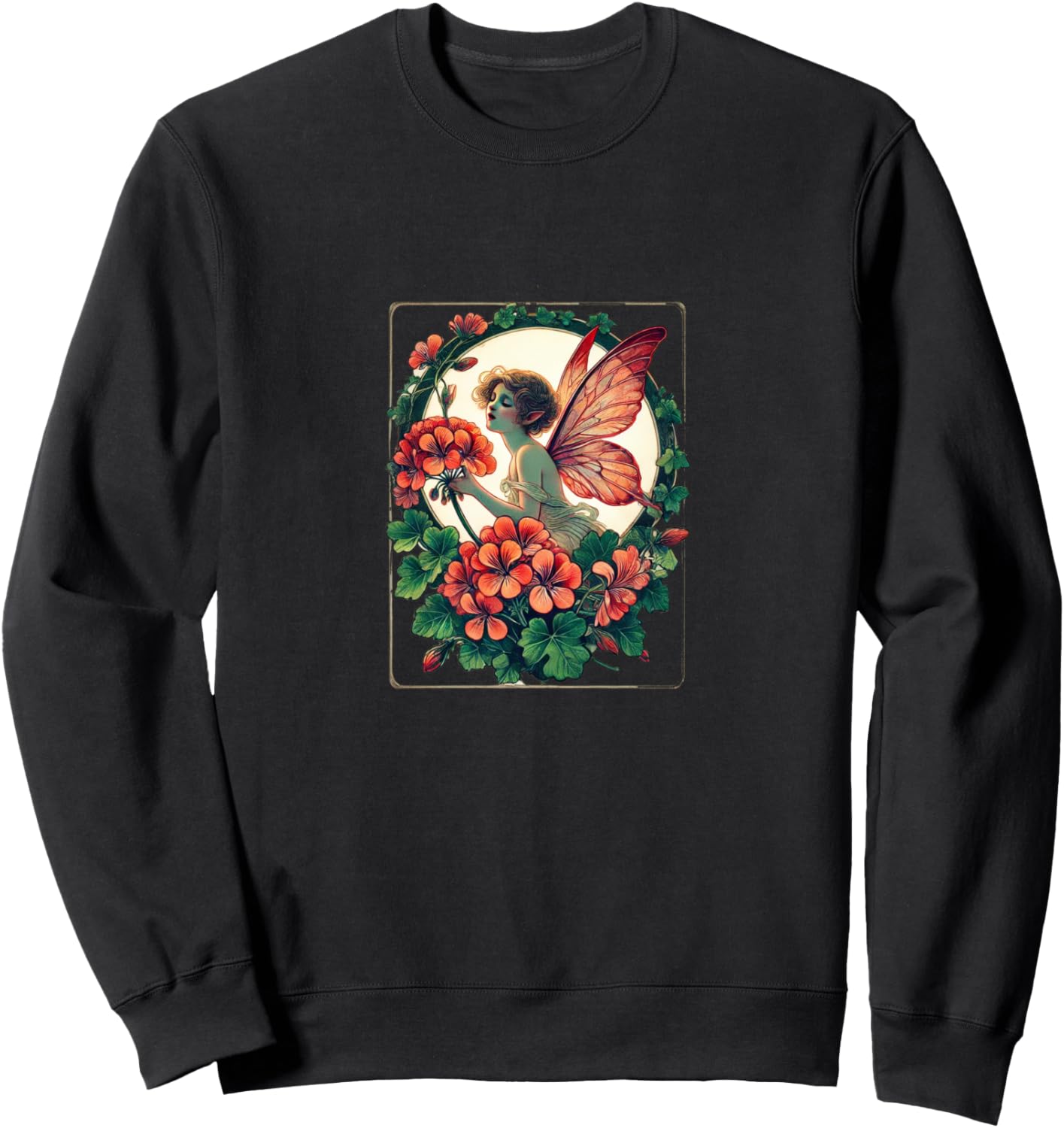 Иллюстрация феи герани, ретро-толстовка с изображением герани Retro Geraniums Lovers Snugg, черный
Иллюстрация феи герани, ретро-толстовка с изображением герани Retro Geraniums Lovers Snugg, черный