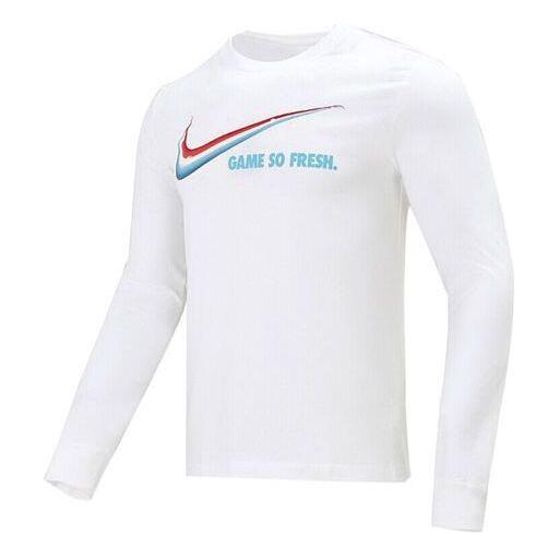 Футболка Nike Game So Fresh Printing Sports Round Neck Long Sleeves White, белый
Футболка Nike Game So Fresh Printing Sports Round Neck Long Sleeves White, белый