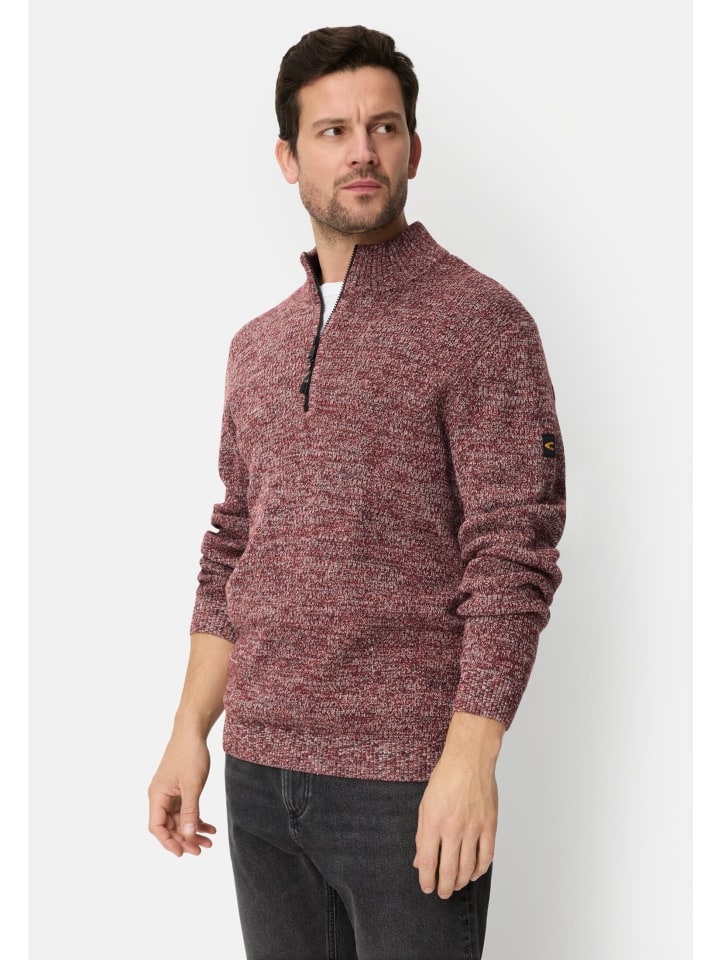 Camel Active Вязаный пуловер с пятнистой текстурой янтарно-красного цвета
Camel Active Вязаный пуловер с пятнистой текстурой янтарно-красного цвета