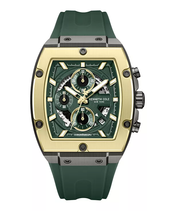 Мужские часы-хронограф, 41 мм Kenneth Cole New York, green
Мужские часы-хронограф, 41 мм Kenneth Cole New York, green