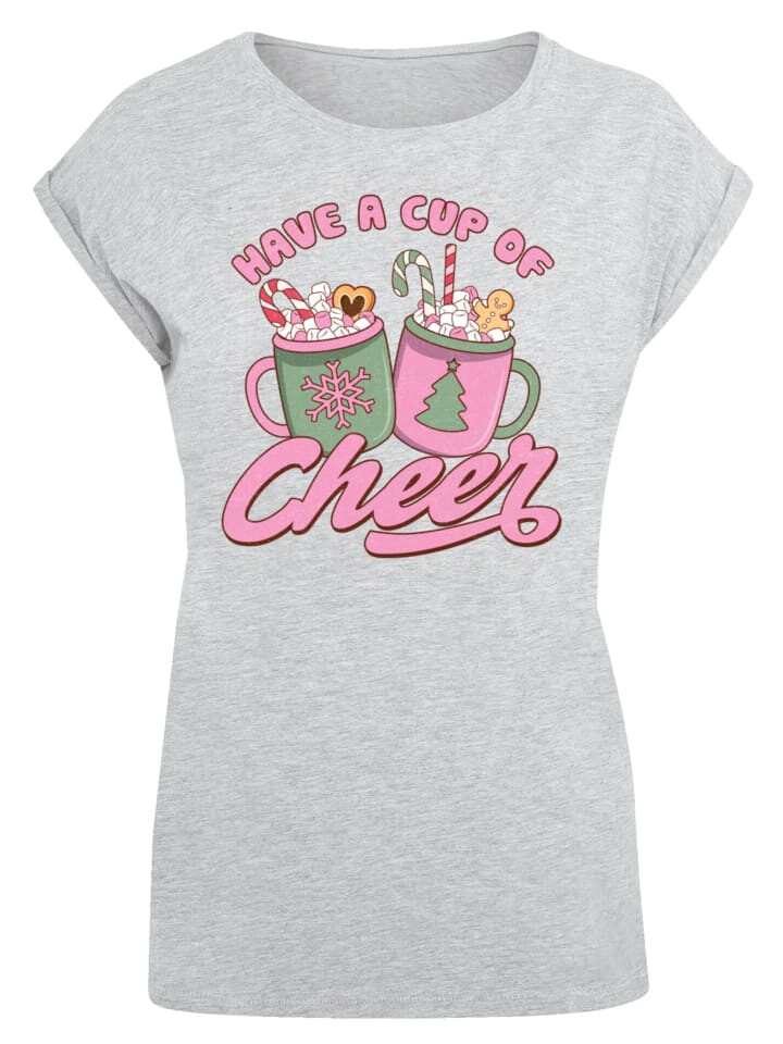 Футболка F4NT4STIC Extended Shoulder T-Shirt Have a Cup of Cheer Weihnachten, пятнистый серый
Футболка F4NT4STIC Extended Shoulder T-Shirt Have a Cup of Cheer Weihnachten, пятнистый серый
