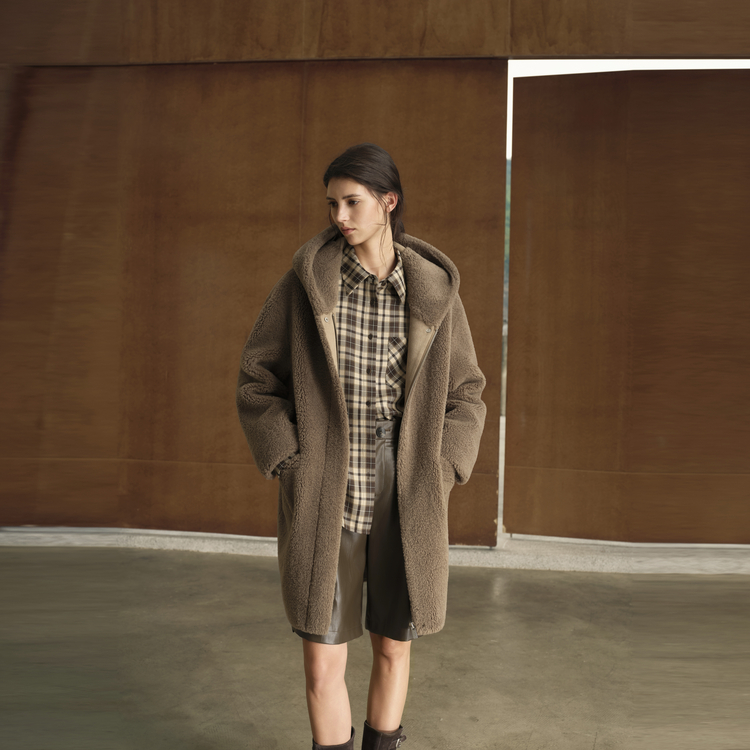 ELLE Вельветовая куртка Women's Coffee с капюшоном, умеренная
ELLE Вельветовая куртка Women's Coffee с капюшоном, умеренная