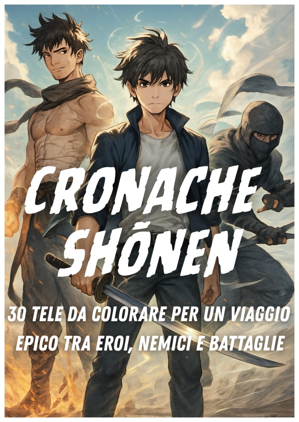 Cronache Shonen: 30 tele da colorare per un viaggio epico tra eroi, nemici e battaglie (Independently published)
Cronache Shonen: 30 tele da colorare per un viaggio epico tra eroi, nemici e battaglie (Independently published)